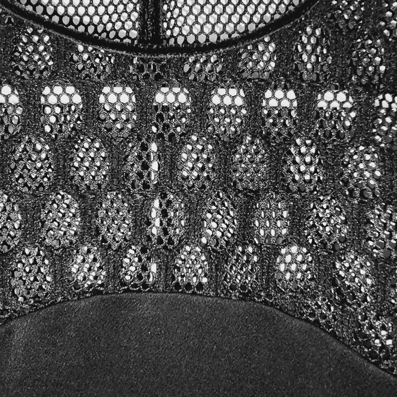 Maje mesh polka dot top M 8 - Picture 3 of 9